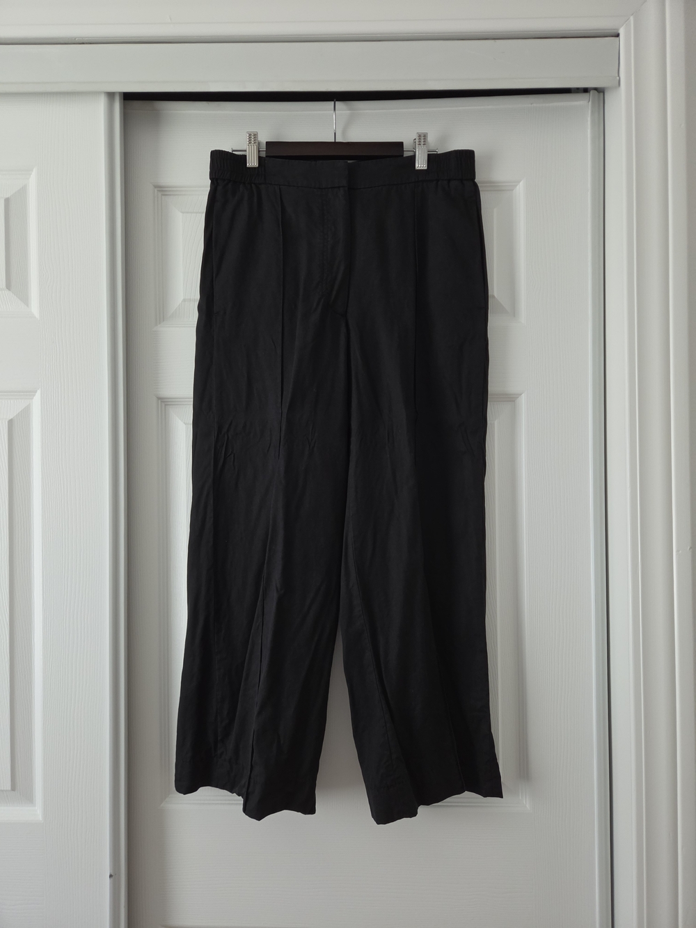 COS Black Straight-Leg Pants